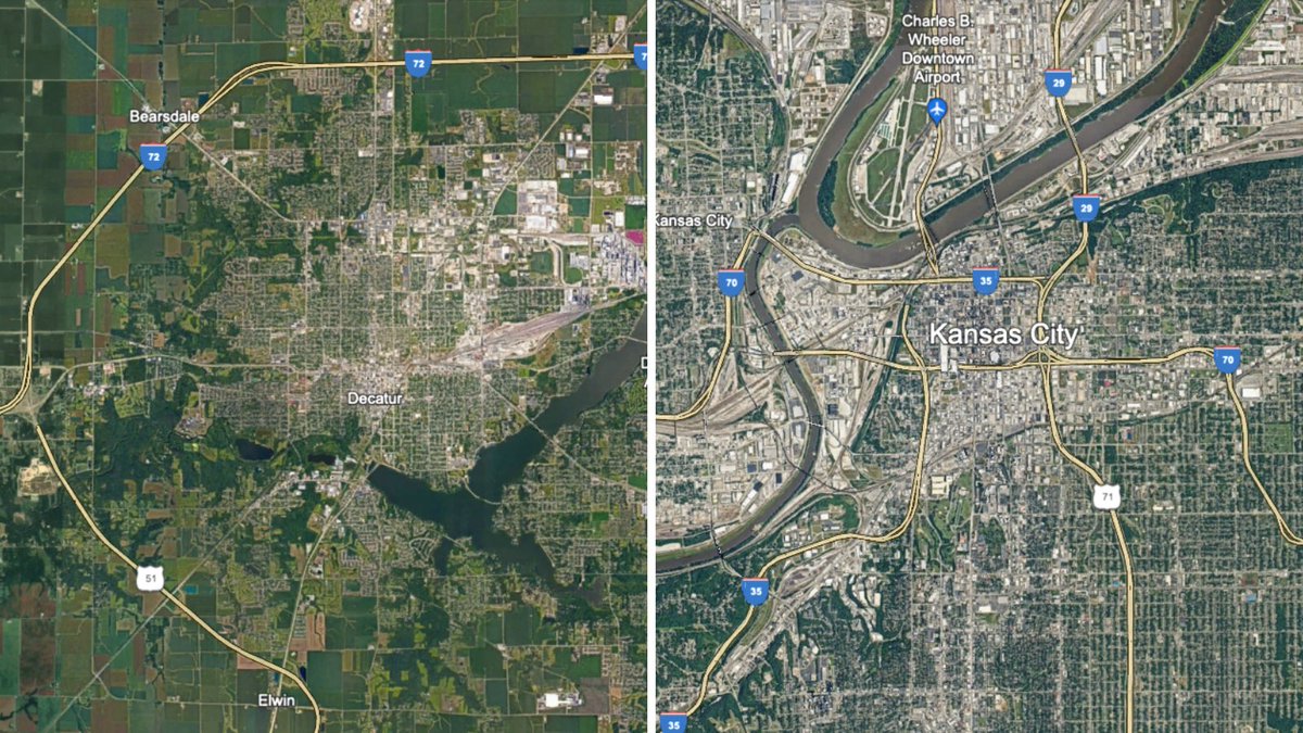 How highways are intended to serve a city vs. how they should not