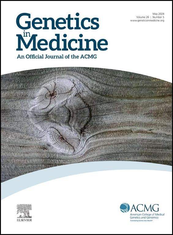 Now available online: the full Genetics in Medicine May 2024 issue! Explore here: bit.ly/3NgKw98 #GIM #genetics #genomics