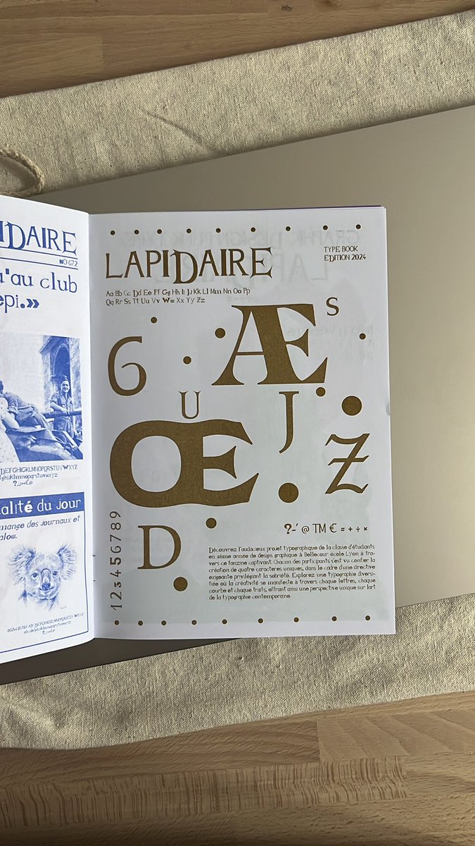 LAPIDAIRE TYPEFACE