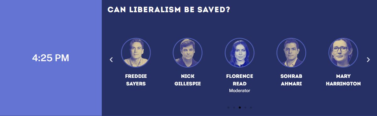 I'm excited to be part of @diss_dialogues starting tomorrow in Brooklyn! @freddiesayers & I will debate @moveincircles & @SohrabAhmari abt whether liberalism can be saved on Saturday. Come out! dissidentdialogues.org
