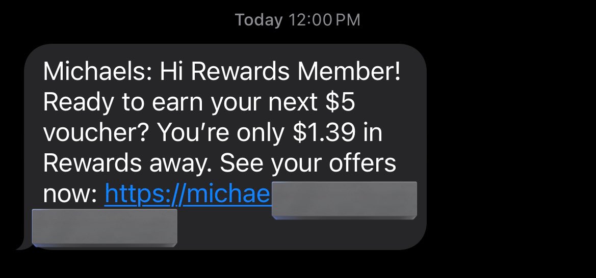 since when are you doing craft “vouchers” instead of craft “coupons,” Michael’s you must have education policy on the brain as well