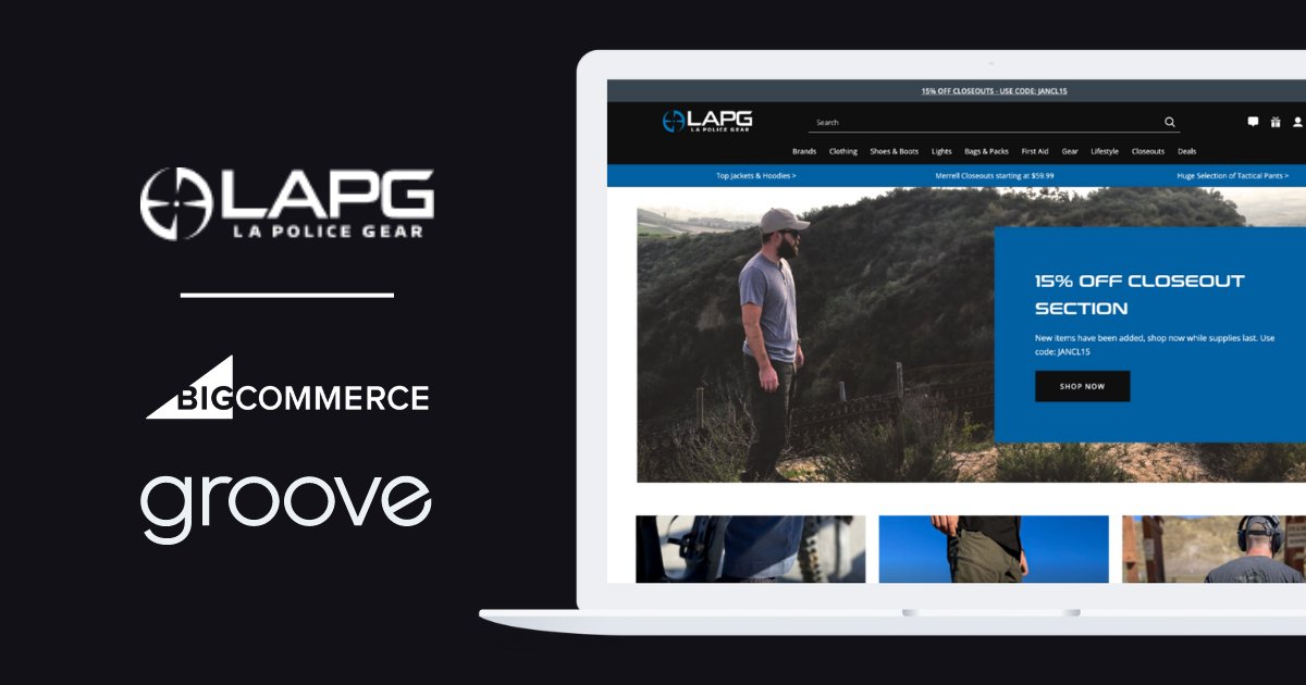 #CustomerFirst is top of mind for us, and our customers feel the same way. A perfect example of a customer-focused brand is @LAPoliceGear. Learn how their site overhaul with @groovecommerce enhanced shopper satisfaction and led to a 14% revenue increase. bit.ly/3QsIB2X