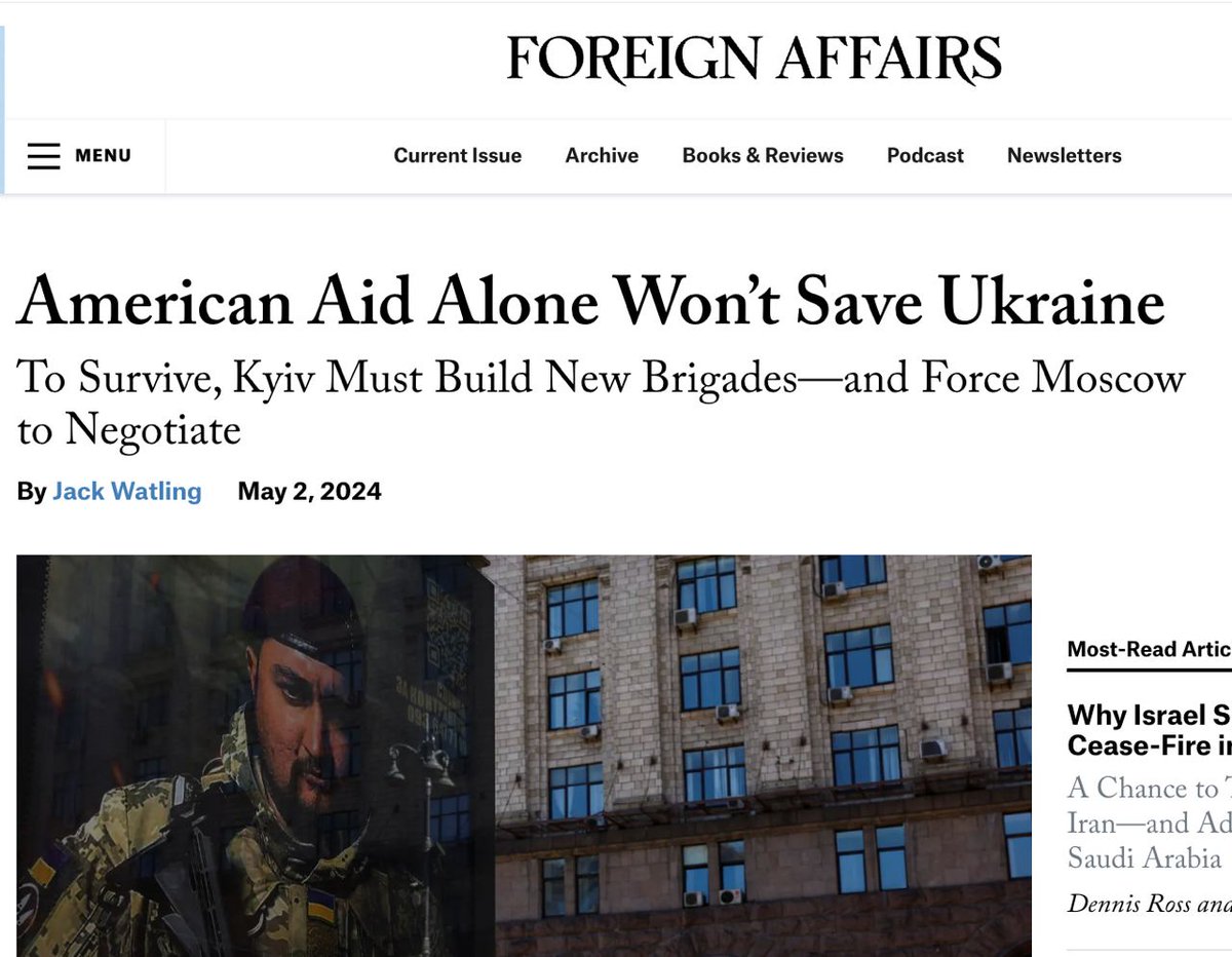 A new package of military aid from the US will not save Ukraine's position at the front: to survive, Kiev needs to create new brigades and force Moscow to negotiate – Foreign Affairs The authors point out that in Ukraine it is necessary to mobilize more people and equip them.…