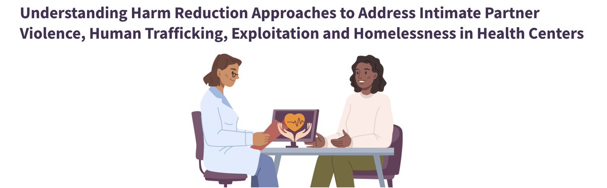 Coming up May 7: Join NHCHC and Health Partners on IPV + Exploitation (@withoutviolence) for a webinar on the intersection of intimate partner violence, human trafficking, exploitation, and homelessness. Register to join us here: healthpartnersipve.org/learning-opp/u…