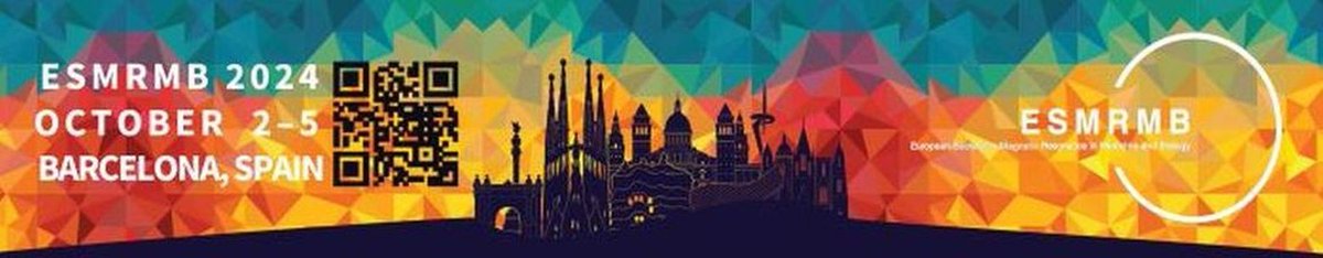 📢 NEWSFLASH ONLY 5 DAYS abstract deadline!! esmrmb2024.org/abstract-submi… 👉No excuses for not submitting your work and not being present at #Barcelona with such a great scientific program prepared @ESMRMB @SERAM_RX @ISMRM @ISMRT_ISMRM @RSNA @ARRS_Radiology @myESR