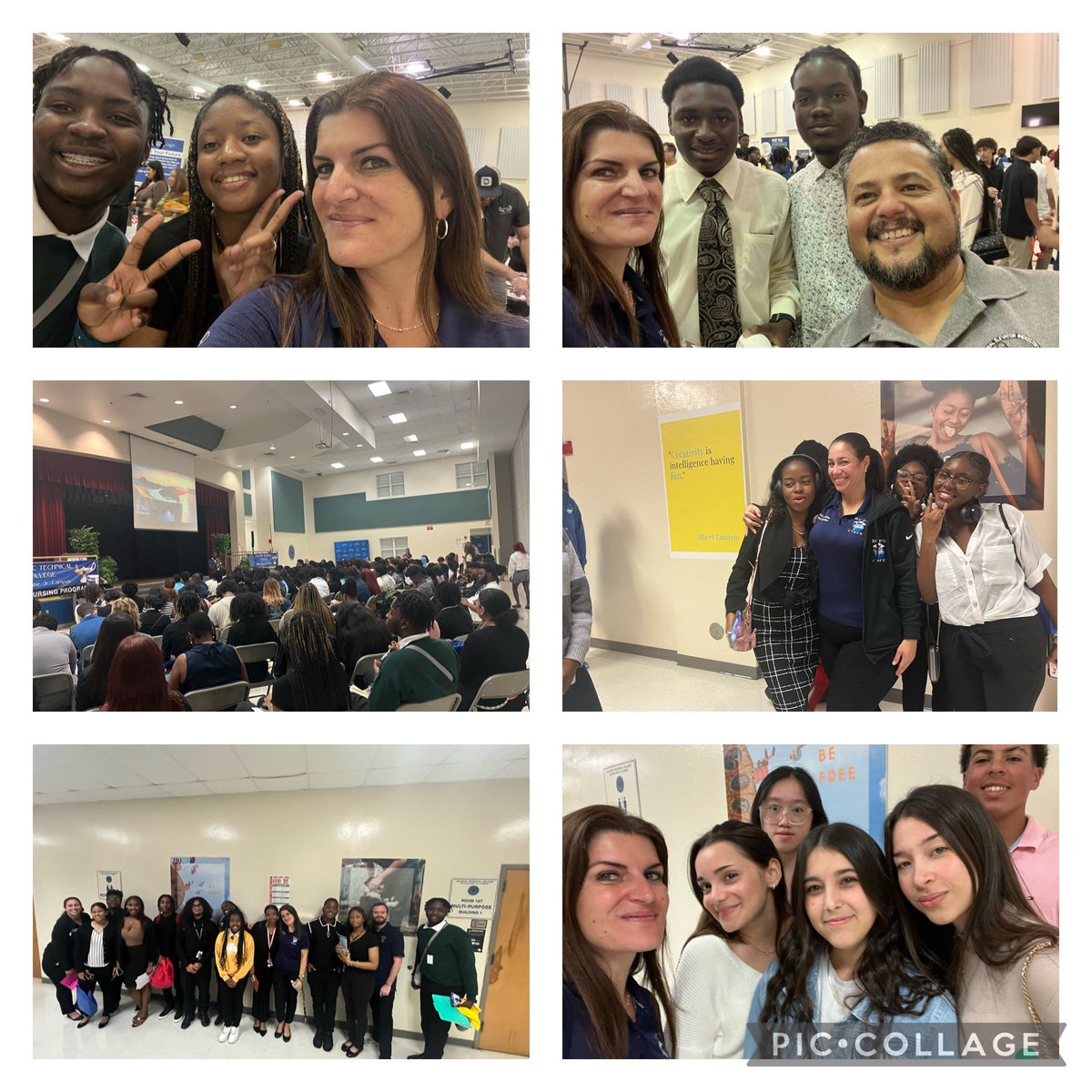 Almost 400 high school seniors from 28 schools joined us for the “My Next Move” event! Students explored various industries they can join right out of HS, many with tuition reimbursement options! Thank you to the Greater Ft. Laud. Alliance for an AMAZING collaborative effort!