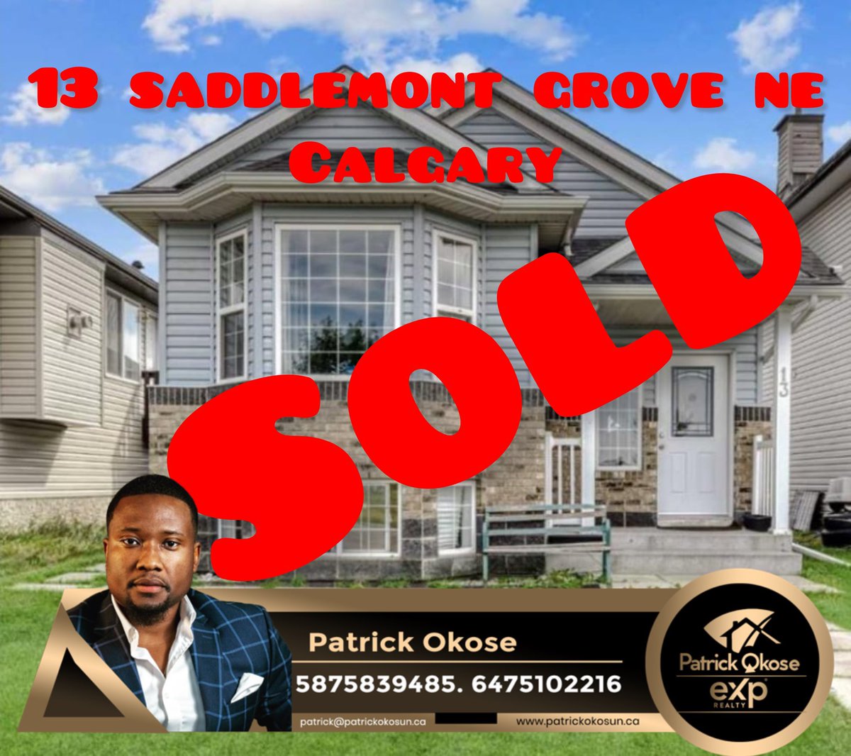 SOLD!!! Welcome to this Gorgeous Bi-level home, with VAULTED CEILING, 6 Bedrooms, 2.5 Bathrooms, with Illegal BASEMENT SUITE, is a great STARTER/Investment Home with Basement Revenue.  Call now! #therealpatrickokose #yyc #calgary #yychomes #yychomesforsale #yycliving #calgarylife