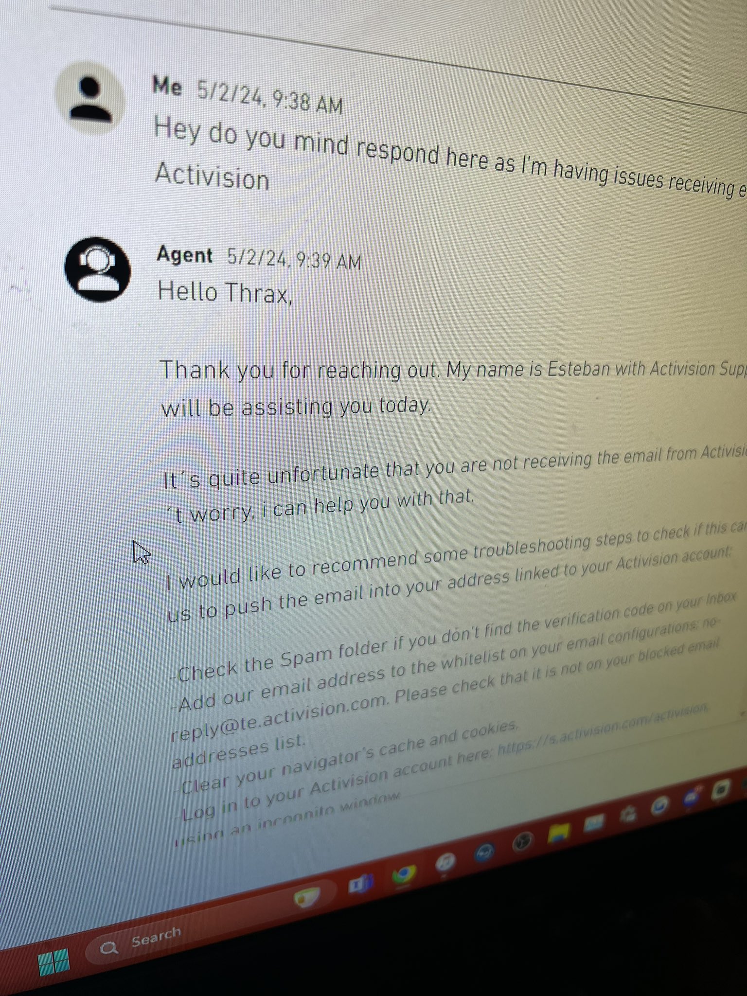 Don on X: “someone tryna hack my cod account lmao 😭😭😭 https://t 
