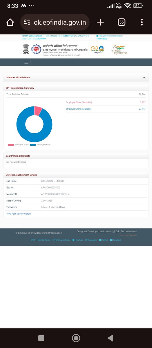 Abhilas25025430's tweet image. @socialepfo  you let people die your simply rejecting claims every 7th day changing reasons my uan I&apos;d:101065433138 please check my bance and service simply rejecting @epfohyderabad1  @LabourMinistry @LESIOdisha @PMOIndia @narendramodi  #epfoscam #epfoautorejection #help