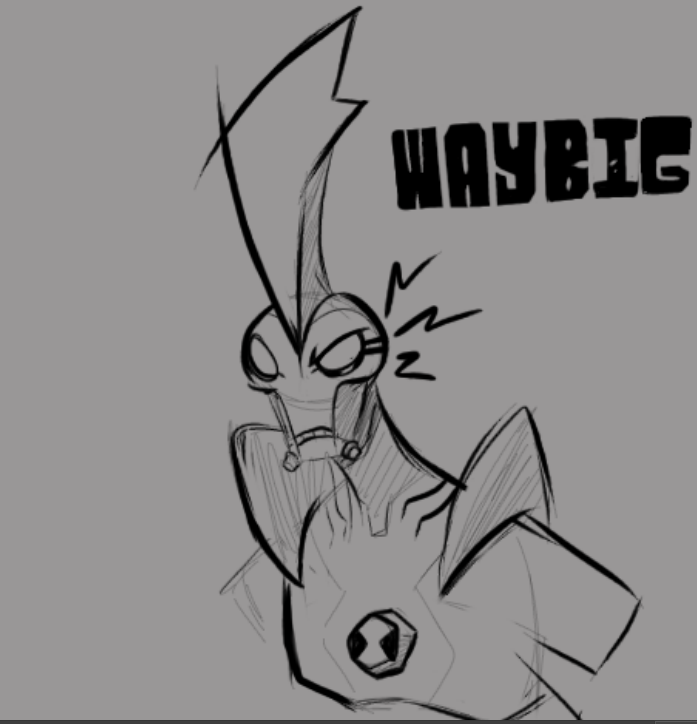 Quick doodle of Waybig :)