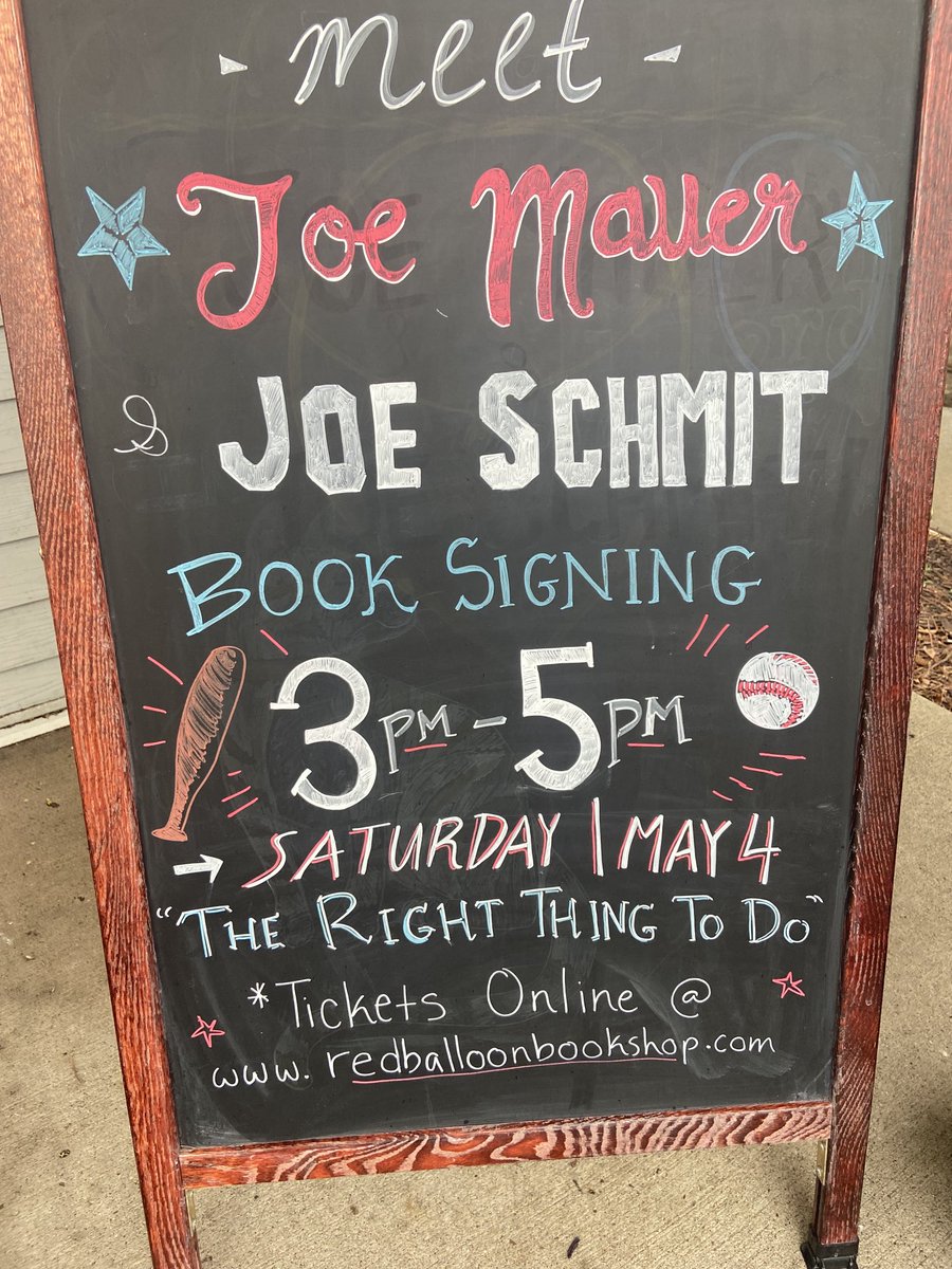 Joe does not do many public book signings.  Here’s your chance Saturday 3-5 at Red Balloon in St. Paul.  I suggest signing up at red balloon bookshop.com. Thumbs Up For Mental Health and Highland Friendship Club, the charities that benefit from the book will be there.