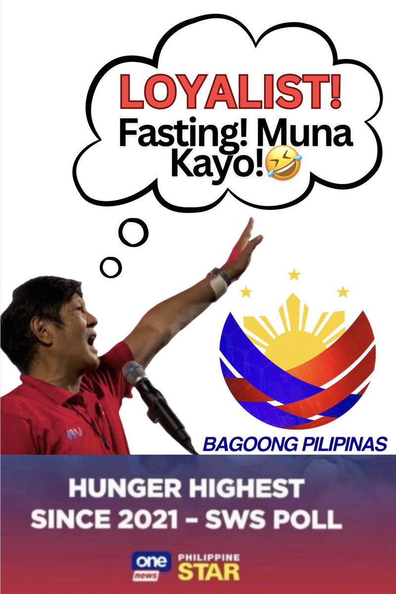 😂🤣😂🤣😂
#PBBMGoodNews 
@bongbongmarcos