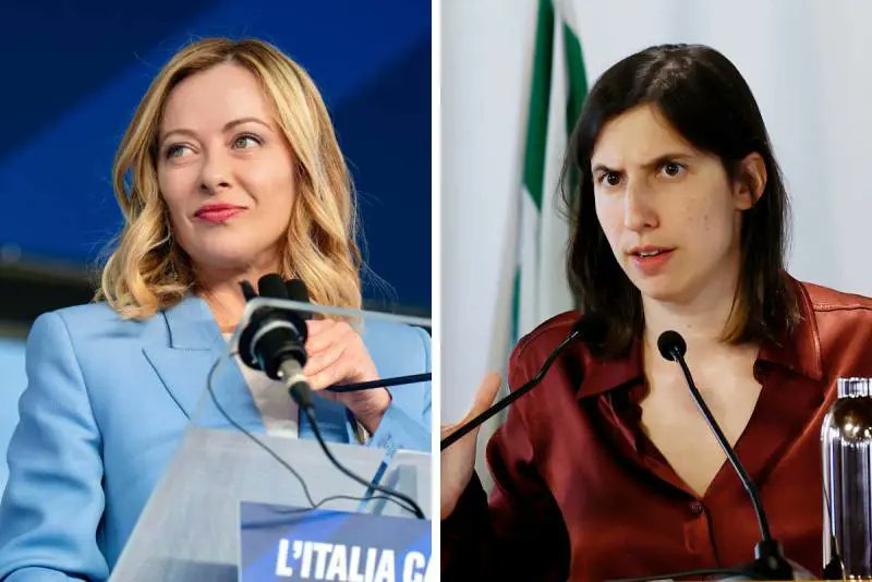 Insulti alla Meloni? Dalla Schlein solo un silenzio assordante
Da Elly Schlein a Laura Boldrini, ancora una volta il Pd si distingue per la mancata solidarietà alla presidente del Consiglio Giorgia Meloni (f.c.)