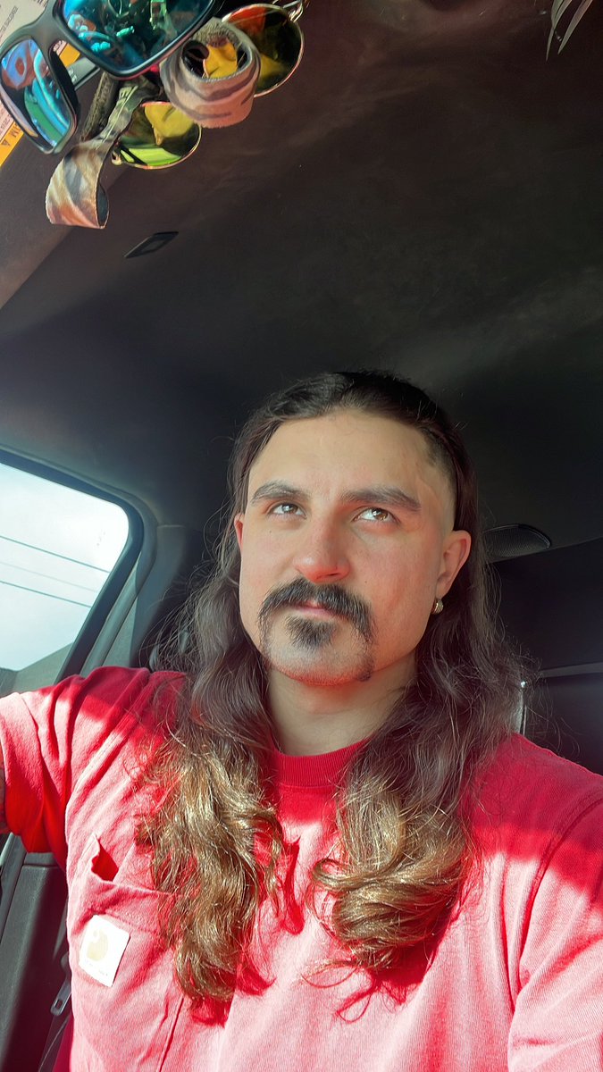 Fabio hair 🤝 hell yeah brother stache
