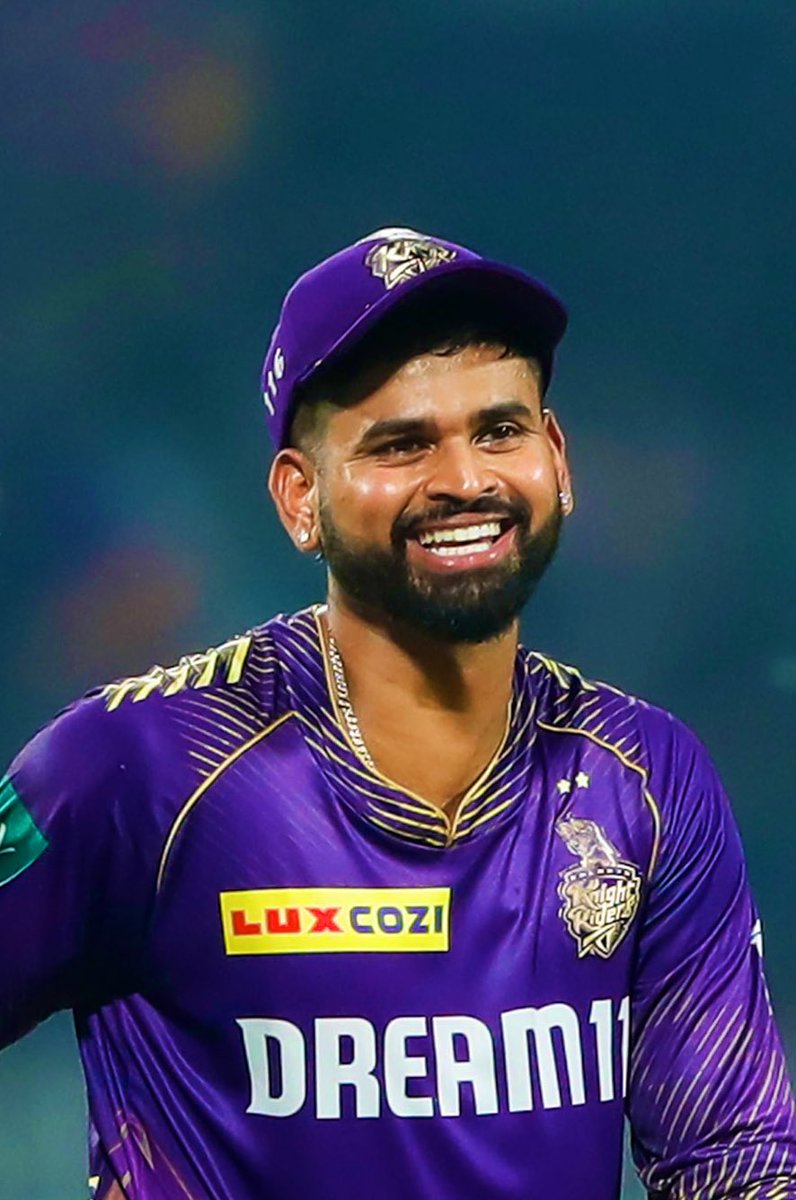 ‼️ Gentle Reminder ‼️
Shreyas Iyer as a captain have never lost a Match against MI 💜💛 

#MIvKKR #MIvsKKR #KKR #MI #AmiKKR