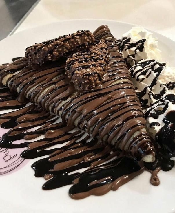 chocolate crêpes