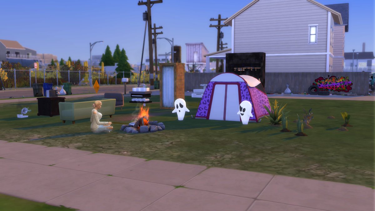 My homeless life 😂😂 #PS5Share #Sims4