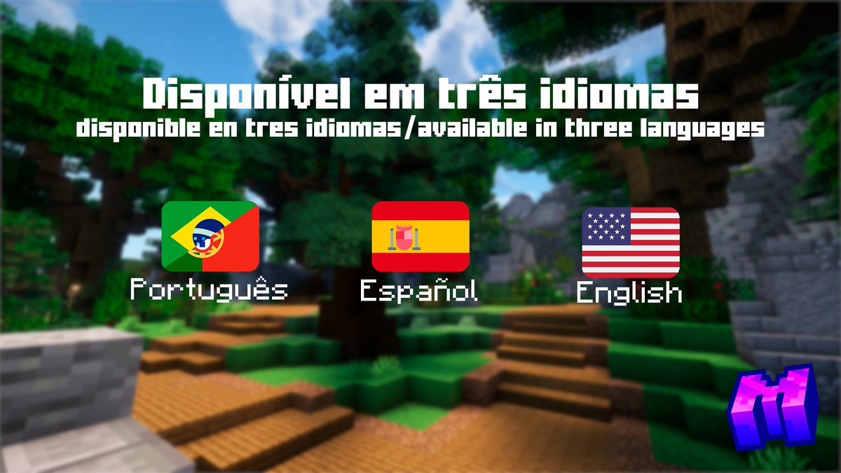 advnturecraftmc's tweet photo. Mysteria não é apenas um servidor MMORPG como qualquer outro, mas sim uma nova forma de jogar Minecraft jamais vista anteriormente. Focado em unir comunidades ao redor do mundo, este é o primeiro servidor MMORPG multilíngue do mundo.

🔗https://t.co/MpprL4vrJa https://t.co/KiWDX6Z9N7