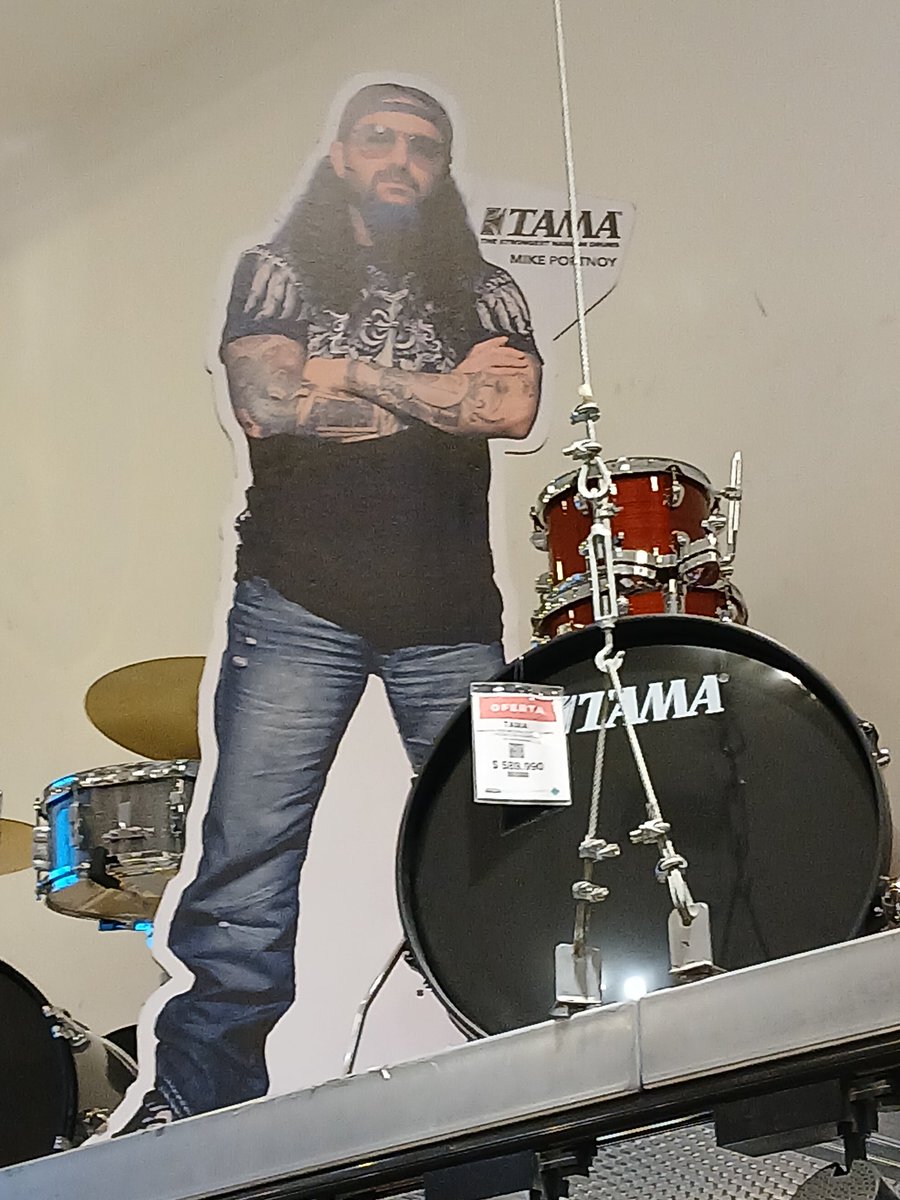 Me acabo de encontrar con Mike Portnoy 🥁