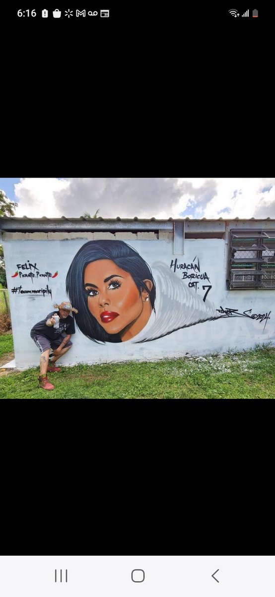 Murales dedicados a #MaripilyGanadora por toda la isla. Te robaste nuestro ❤️🇵🇷🌎