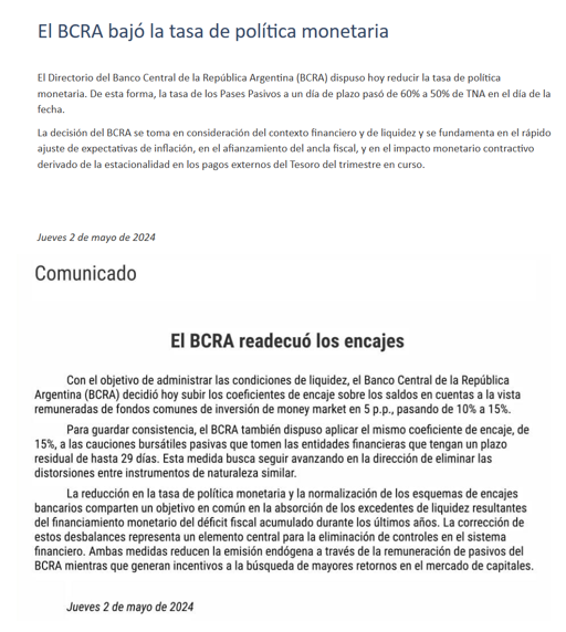 El BCRA sigue aleccionando a los vendidos, especialmente al que vendedor oculto de TX26 si no llegó a dolarizarse.