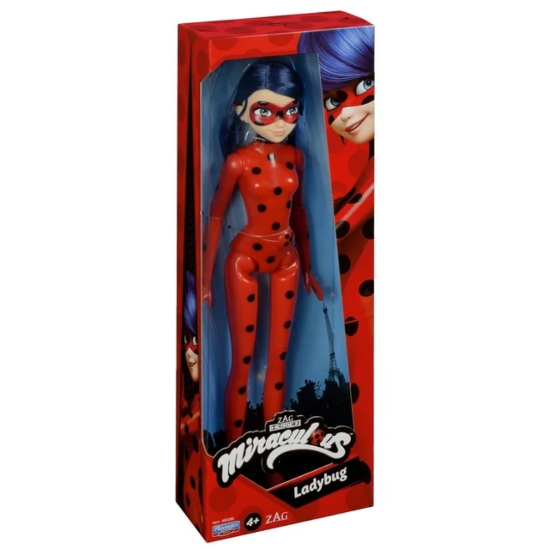 🐞When evil threatens the safety of Paris, Ladybug and her friends must team up to take down akumatized villains. Now, you can help the heroes with a new, super stylish Ladybug doll.👀Find the Ladybug Hero Doll at @Walmart! 🔗walmart.com/ip/Miraculous-… #miraculousheroez #miraculous