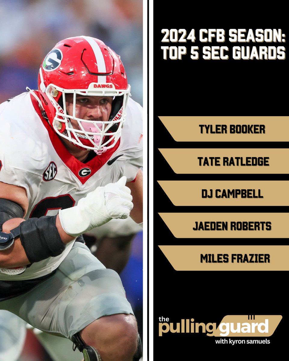 Top 5 #SEC OG’s going into the ‘24 season.