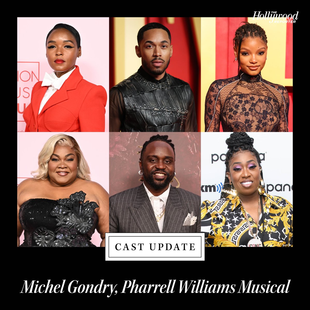 Universal Pictures‘ forthcoming musical from Michel Gondry and Pharrell Williams has just been kicked up an octave with the addition of Janelle Monáe joining Kelvin Harrison Jr., Halle Bailey, Da’Vine Joy Randolph, Brian Tyree Henry and Missy Elliott thr.cm/RziIA2r