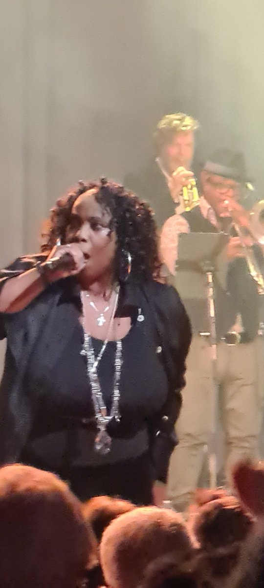 I am 56. I got cancer for Xmas. I've spent the past four months thinking about death. Tonight I saw @JoolsOfficial and his big band at @ABconcerts. Highlight was @rubyturnersoul. I plan to spend the next months thinking about life. A big thank you to @joolsband and all involved.