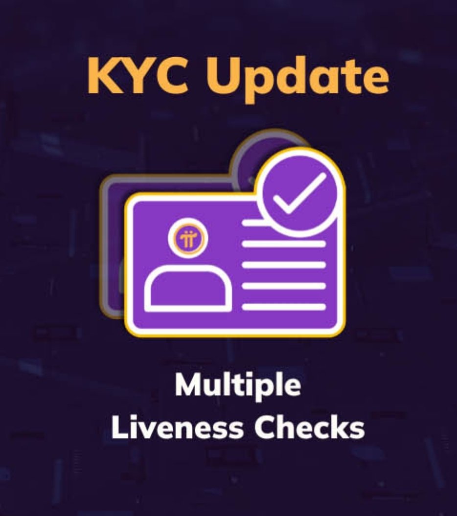 🚨🚨 Pi Core Team Announcement 🚨🚨

🔔🔔 HUGE KYC UPDATES 🔔🔔

[Source: @PiCoreTeam]
We’re releasing additional liveness checks to facilitate applicable Pioneers to resolve their tentative KYC status! These checks—released progressively—aim to improve their account security and…