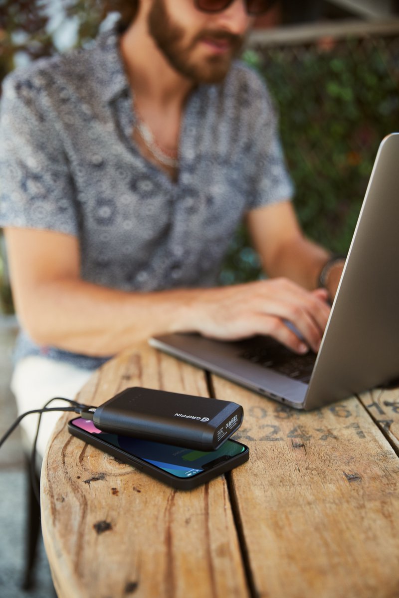 Charging whenever, and wherever you need it. Shop Griffin’s Reserve Power Bank today: incipio.com/collections/gr…