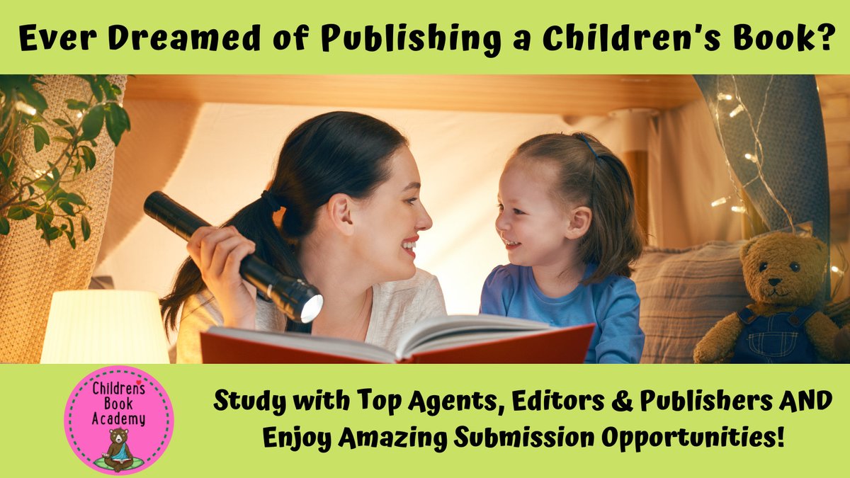 Launch your KidLit career this June! Our 6-month accelerator program will focus on building your career! Ruby and Diamond memberships available to choose your own adventure. Sign up today to reserve your spot.

childrensbookacademy.com/join-the-club.…