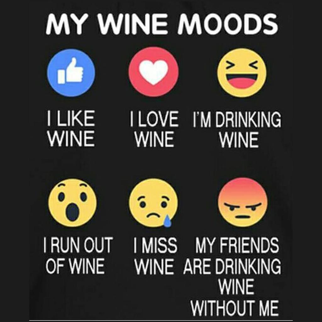 🍷 What mood are you in today?? 🍇

#winelovers #wine #vino