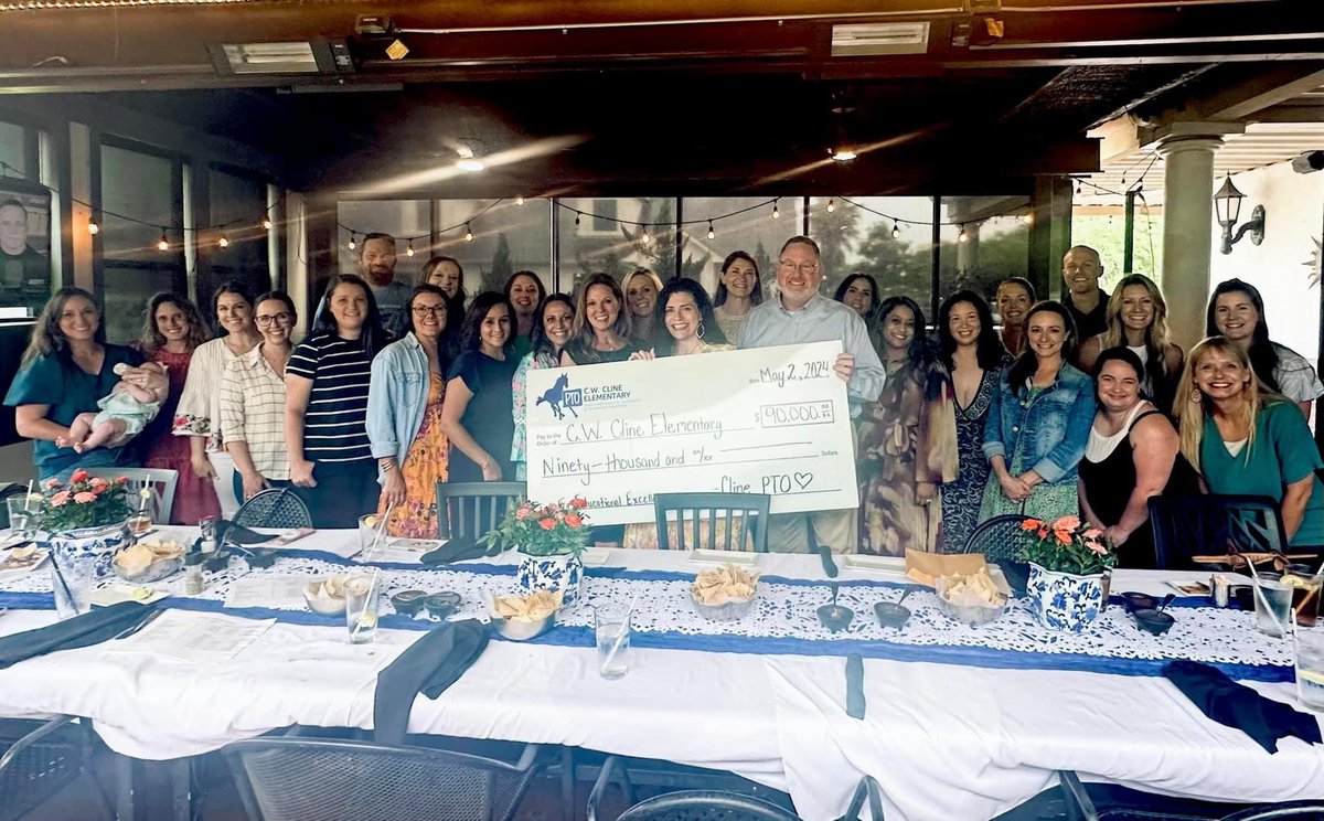 Cline Elementary PTO tweet media