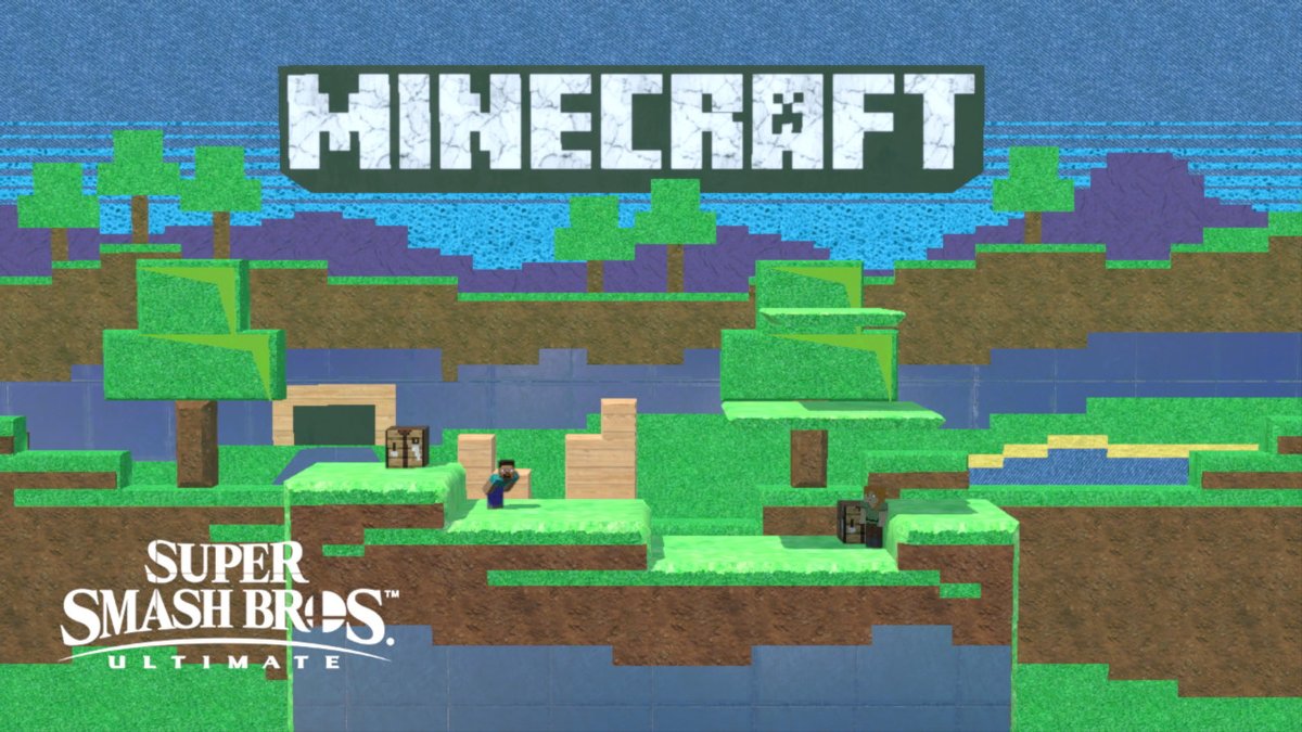 Been playing a lot of Minecraft lately and I thought about making this to see how far I'd get with the premise. But I actually finished it and I like how it turned out. here is the Tutorial World from Minecraft from the  Xbox 360!

47S9X1MM

#NintendoSwitch #SmashBros #Minecraft