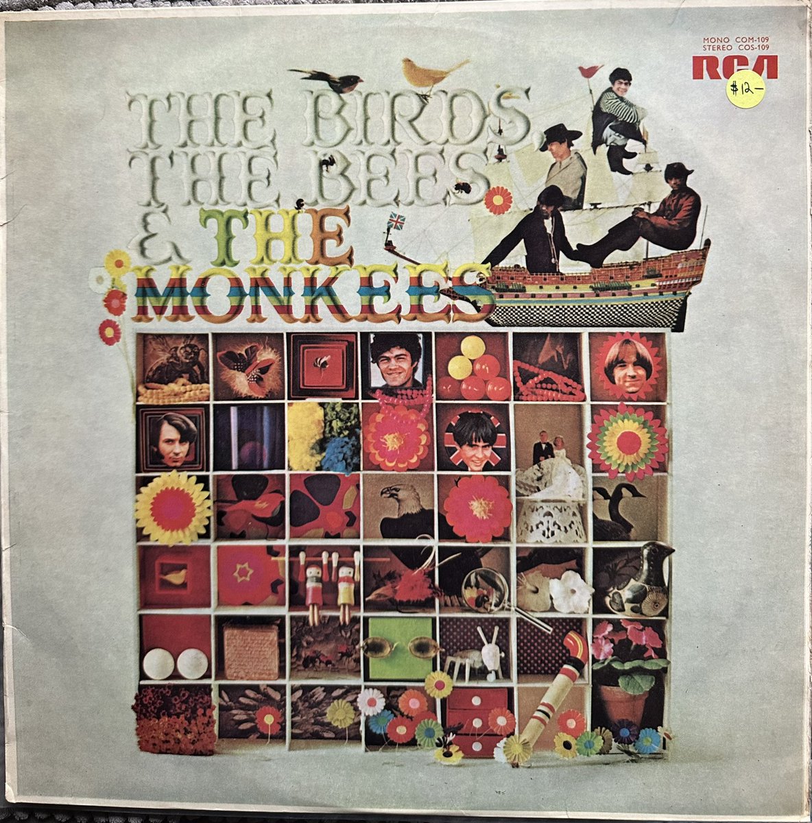 … and me. #morningpop #fridayvinyl #themonkees #thebirdsthebeesandthemonkees