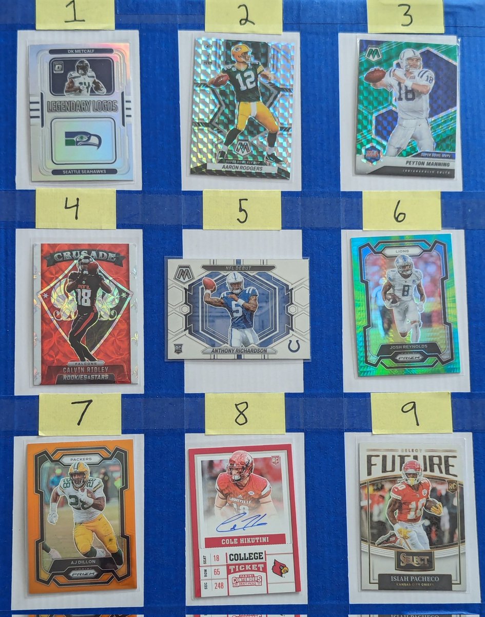 Day 3 | Post 13 -- $1/each 6 is /175 7 is /249 Claim by number. See pinned for shipping. Sale ends 5/4 #UniqueStacksMay #Football
