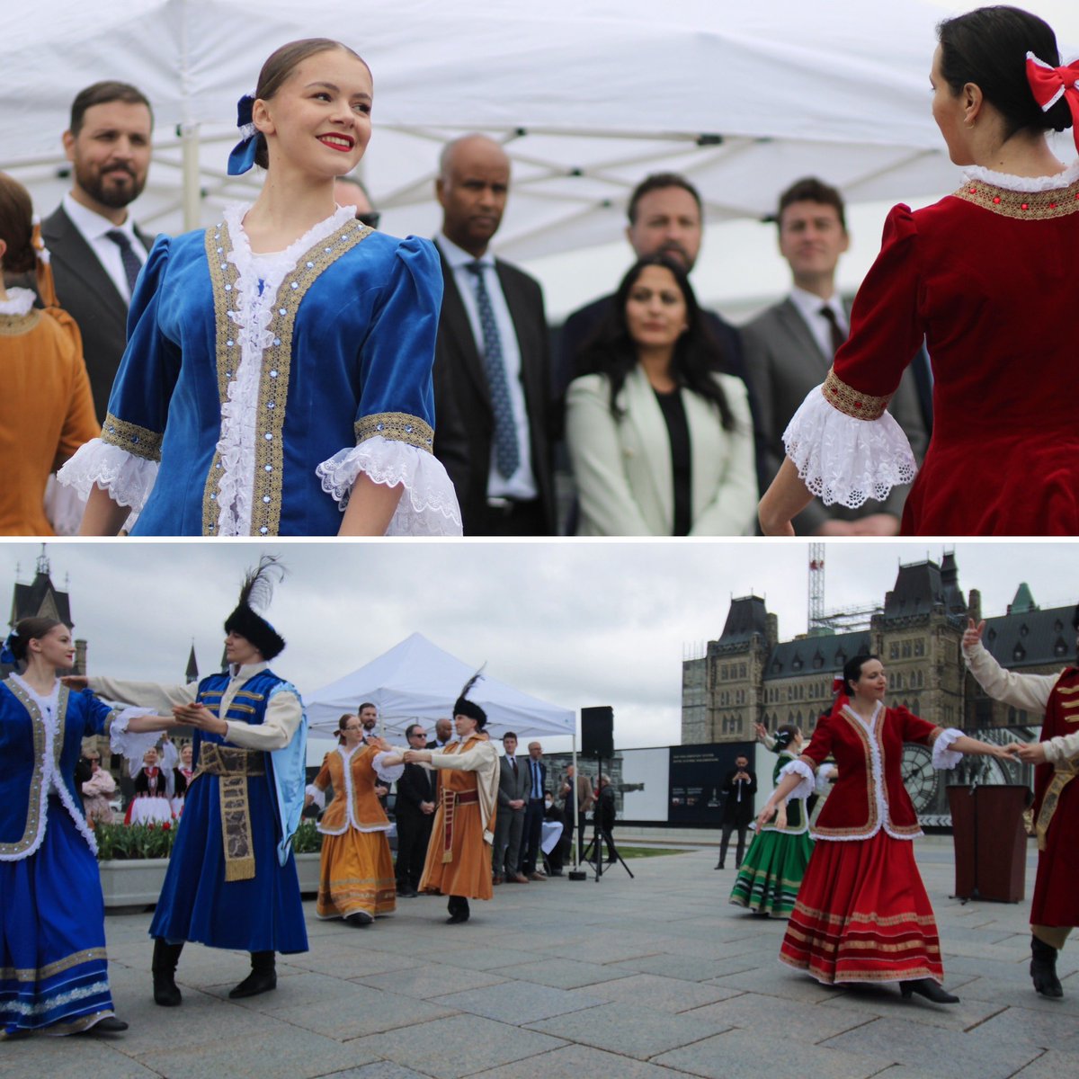 Honoured to be part of a special flag-raising ceremony in Parliament Hill, in celebration of the first-ever Polish Heritage Month in Canada, Polish Constitution Day in Canada, Polish National Flag Day 🇨🇦🇵🇱