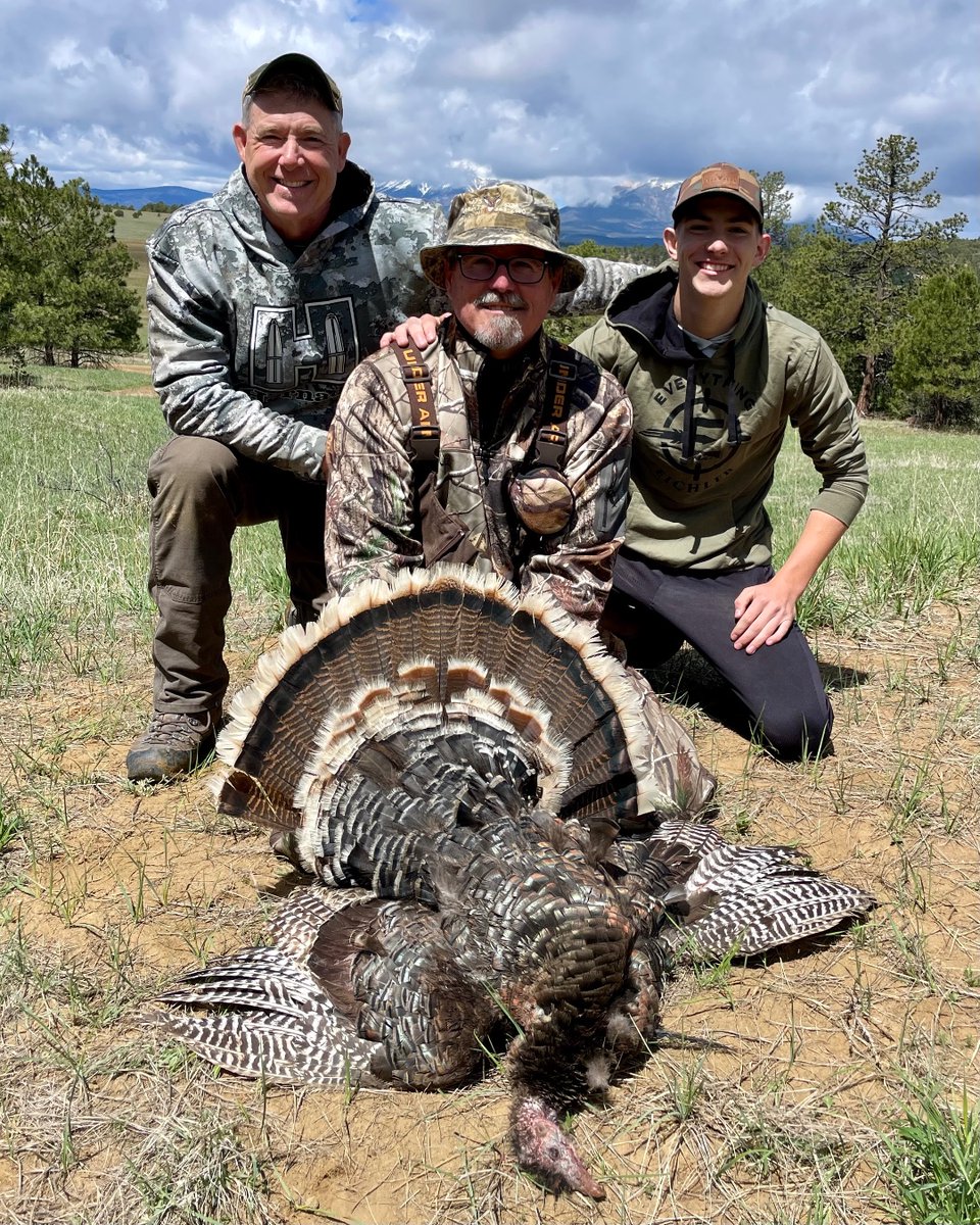 Trent and I guided Rob on this Merriams hen with a big beard!

#fulldrawoutfitters #everythingeichler #fredeichler #guidelife #outfitter #coloradooutfitting #turkey #turkeyseason #turkeyhunting #hunting #outdoors #longbeard #coloradohunting #merriams