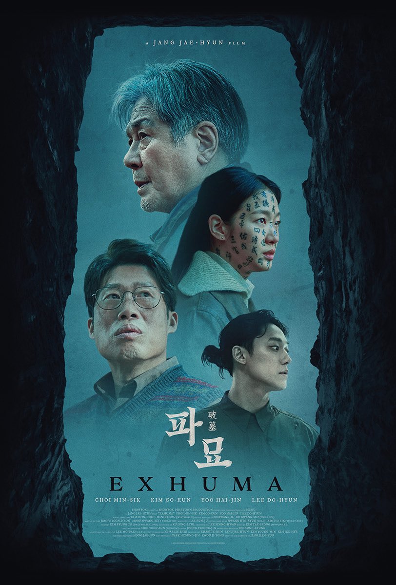 #Exhuma one of the best international folk horror releases since The Wailing… director Jae-hyun Jang’s film follows a group of grave excavators who encounter a sinister force… funny, creepy and endlessly fascinating… now in limited theatrical…