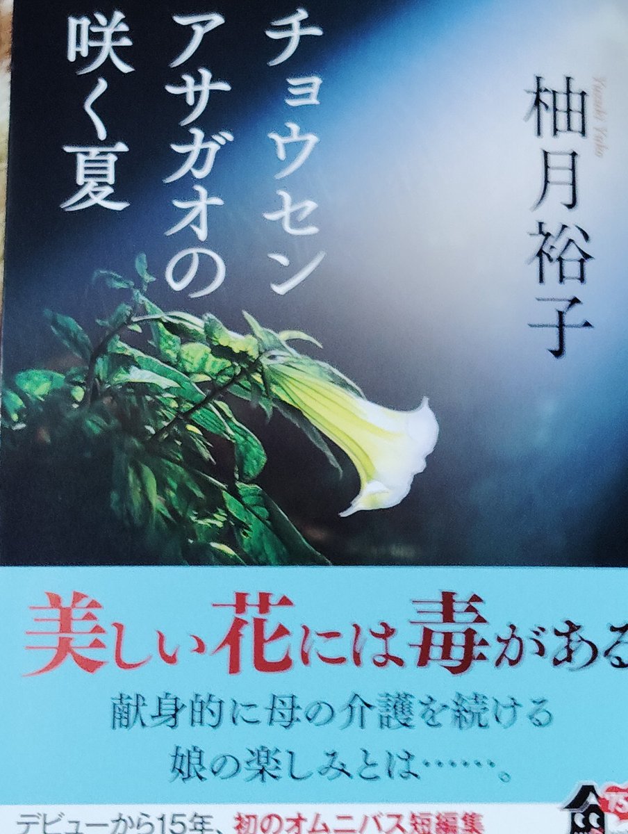 #チョウセンアサガオの咲く夏
#柚月裕子
#読了
想像出来た毒と想像もし得なかった毒。
安易に見える愛と見えにくい愛。
人の複雑な心情が繰り出される短編小説。
喜怒哀楽が揺り動かされる本だった。
で、私は毒も愛も大好きだ。