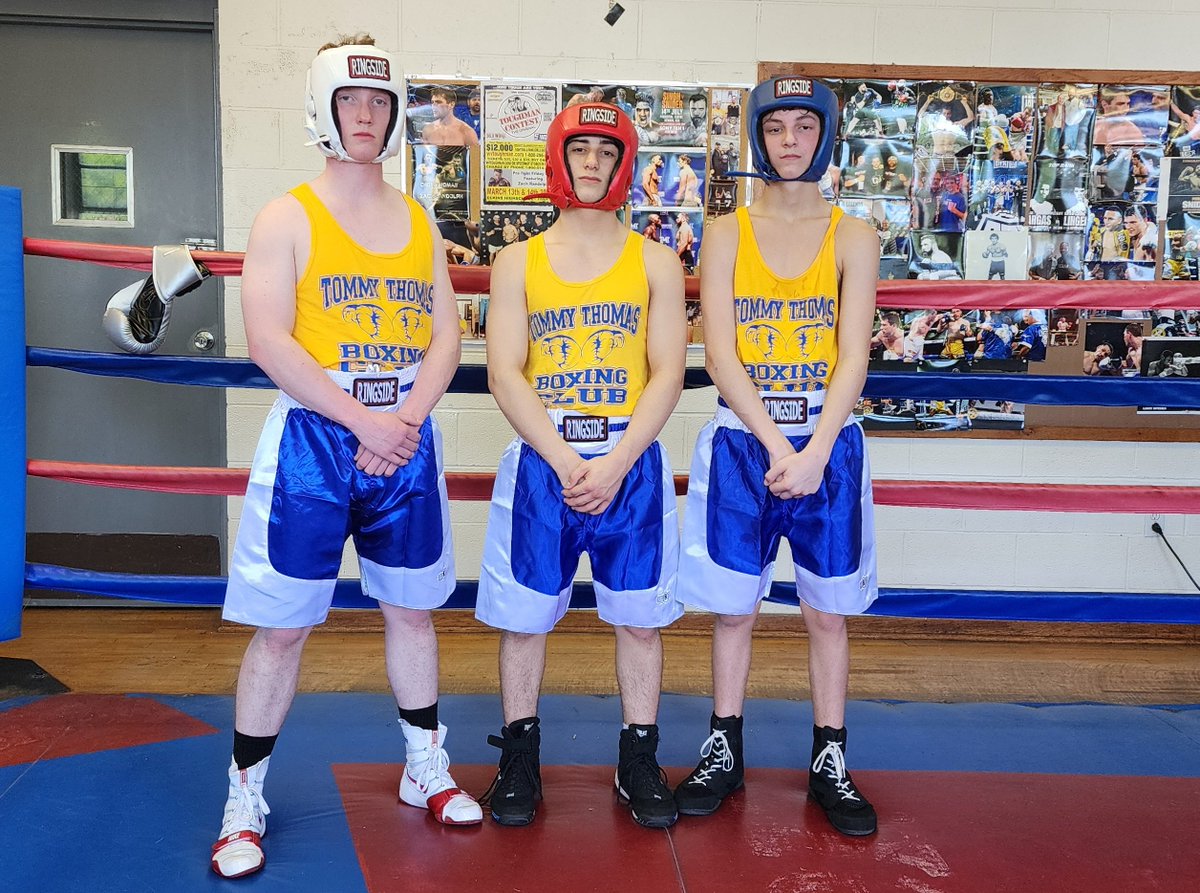 My other kids. Easton, Devin and Aidan will be making their debut at the Tri State Golden Gloves this Saturday. @ag_cornerman @crueljohno @RumbolCharlie @Tony_Jeffries @HoneyBoneRush @bt