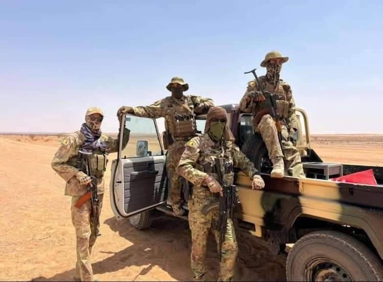 Soldiers of the Wagner PMC in Mali.