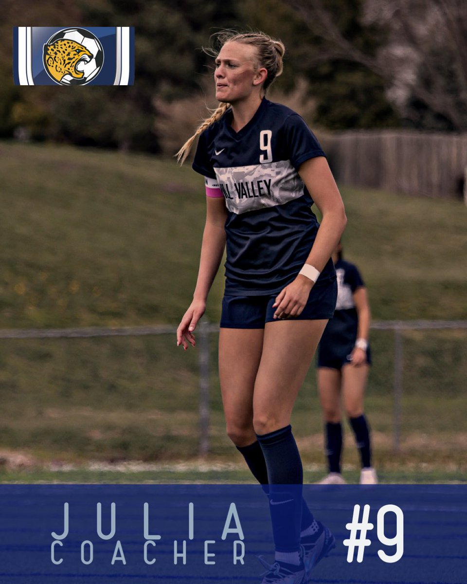Julia finishes the Megan cross for a 1-0 MV lead. <a href="/mvjaguars/">mvjaguars</a>