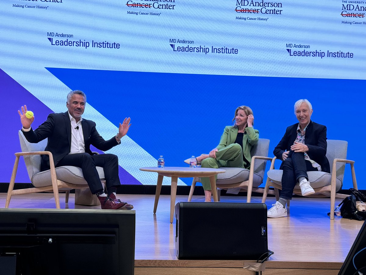 Shibu Varghese (@svarghesechro) on Twitter photo Amazing leadership lessons on and off the court with tennis legends <a href="/ChrissieEvert/">Chris Evert</a> and <a href="/Martina/">Martina Navratilova</a>. Thank you for sharing your journey with us. <a href="/MDAndersonNews/">MD Anderson Cancer Center</a> #endcancer Amazing leadership lessons on and off the court with tennis legends <a href="/ChrissieEvert/">Chris Evert</a> and <a href="/Martina/">Martina Navratilova</a>. Thank you for sharing your journey with us. <a href="/MDAndersonNews/">MD Anderson Cancer Center</a> #endcancer