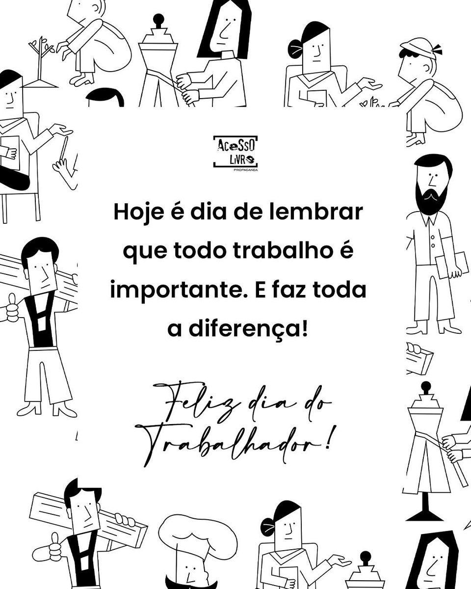 P/vc q acorda todos os dias pra/ter a oportunidade de fazer diferença na vida de pessoas/empresas c/o seu trabalho, nossos parabéns! Comemore seu dia, trabalhador! E bom feriado!
#acessoLIVREpropaganda #tamoJUNTO 
#DIAdoTRABALHADOR #vemCOMaGENTE
#comunicacaoVR #MKTvaleDOribeira