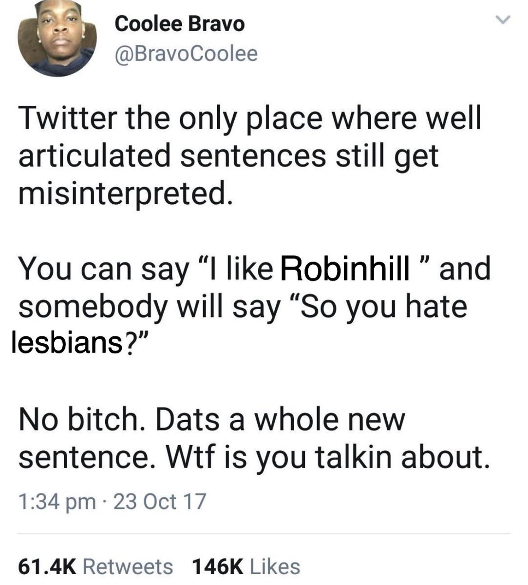 aweewuh's tweet image. it really be like this rn as a #robinhill shipper