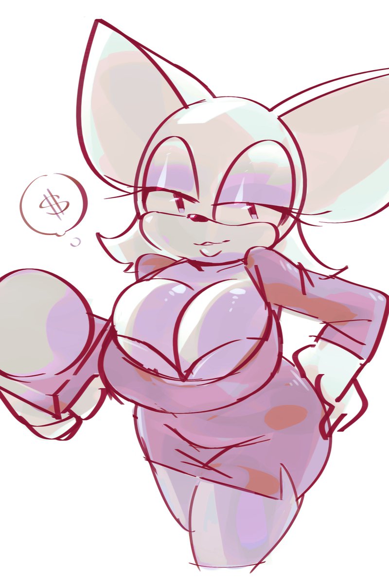 Rouge the Reporter
fanart from @/DangoheartAni's sonic animation