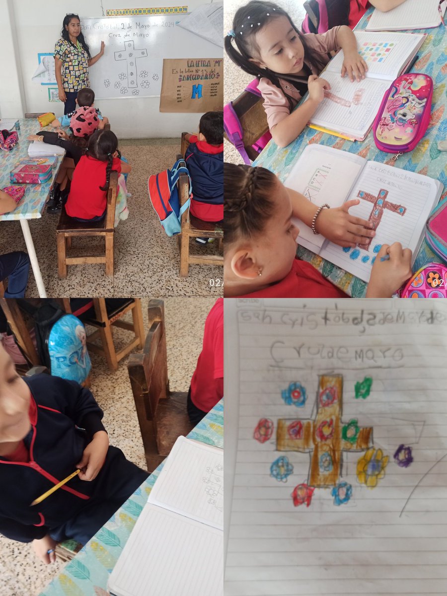 Actividad de la Cruz de Mayo Grupo C "Agradecimiento a la naturaleza por inicio de la lluvia y de las cosechas' <a href="/Berzabethg1/">Berzabethgandicaoficial</a>  <a href="/Div_Ini_Pri_Esp/">Divi. de Niños y Niñas ZET</a>  <a href="/educinicialmppe/">Educación Inicial</a>