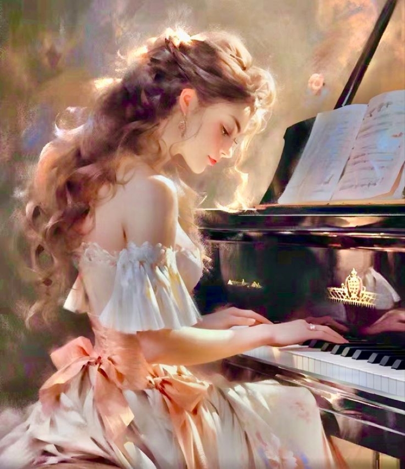 #digitalpainting #artist #classicalmusic
#portrait #woman #pianist #digitalart